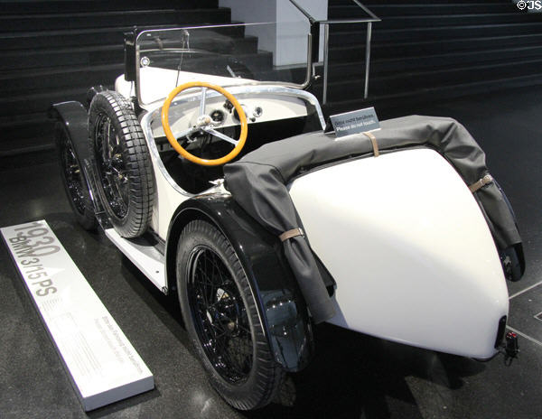 BMW 3/15PS roadster (1930-1) at BMW Museum. Munich, Germany.