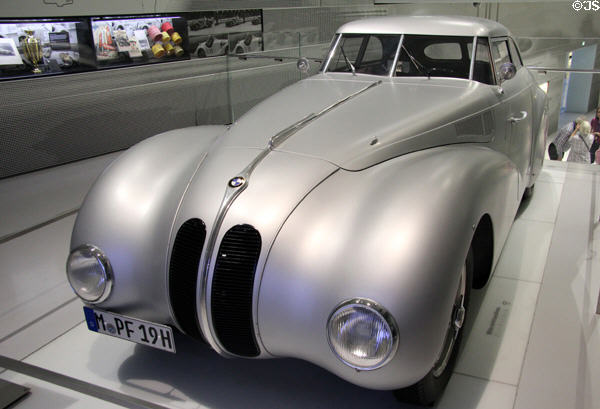 BMW 328 Kamm Racing Saloon (1939) at BMW Museum. Munich, Germany.