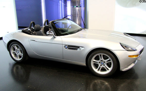 BMW Z8 roadster (1999) at BMW Museum. Munich, Germany.