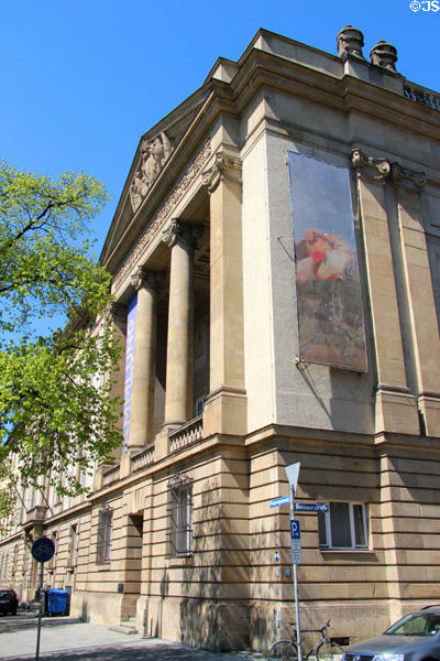Sammlung Schack (Schackgalerie) Museum building (1907) (on Prinzregenten straße). Munich, Germany. Architect: Max Littmann.