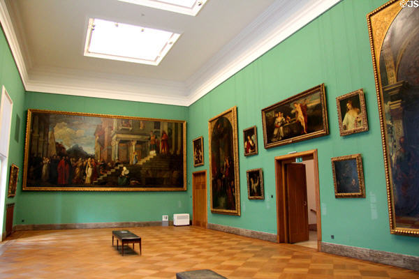 Gallery at Sammlung Schack (Schackgalerie). Munich, Germany.