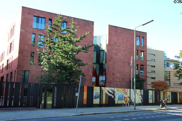 Embassy of India on Tiergartenstrasse. Berlin, Germany.