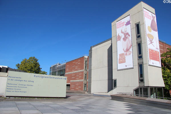 Museum of Decorative Arts (Kunst Gewerbemuseum) part of Kulturforum. Berlin, Germany.