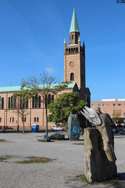 St Matthäus Church reconstructed after WWII. Berlin, Germany.