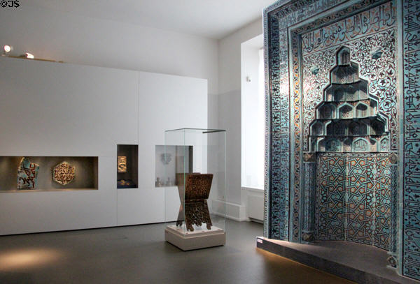 Gallery of Islamic art at Pergamon Museum. Berlin, Germany.