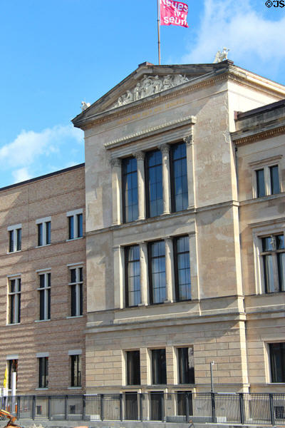 Central section of Neues Museum. Berlin, Germany.