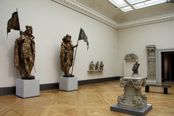 German carving gallery at Bode Museum. Berlin, Germany.