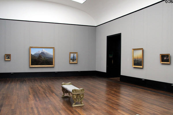 Gallery at Alte Nationalgalerie. Berlin, Germany.