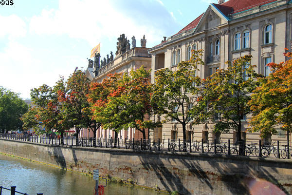 German Historical Museum beside river Spree. Berlin, Germany.