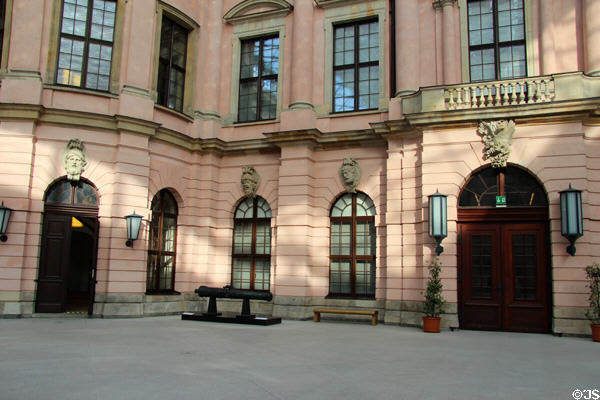 Zeughaus courtyard (1697) at German Historical Museum. Berlin, Germany. Architect: Andreas Schlüter.