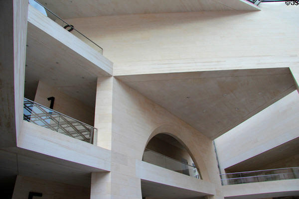 I.M. Pei's German Historical Museum addition (1999-2003). Berlin, Germany.