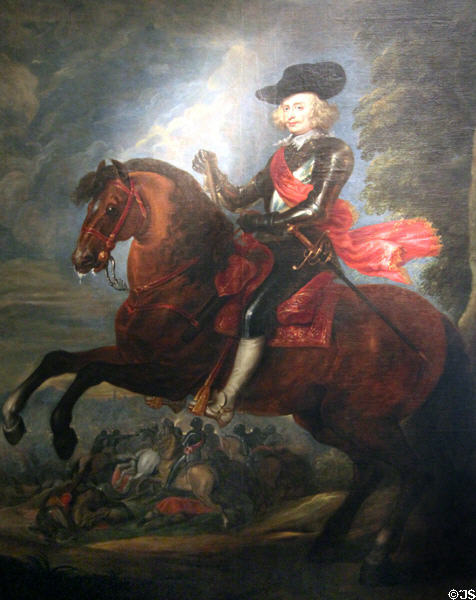 Gallery of 17thC art at German Historical Museum. Berlin, Germany.