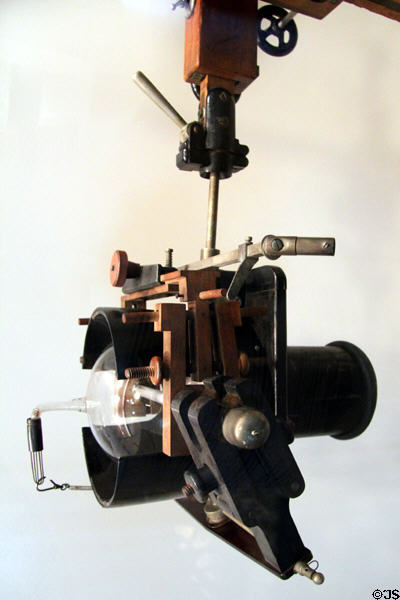 X-ray mechanism parts (1895) at German Historical Museum. Berlin, Germany.
