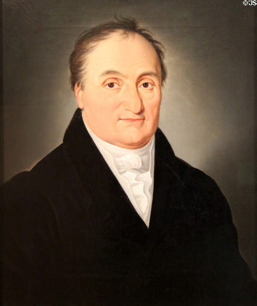 Portrait of Joseph Elias Israel (c1830-40) by unknown at Jewish Museum Berlin. Berlin, Germany.