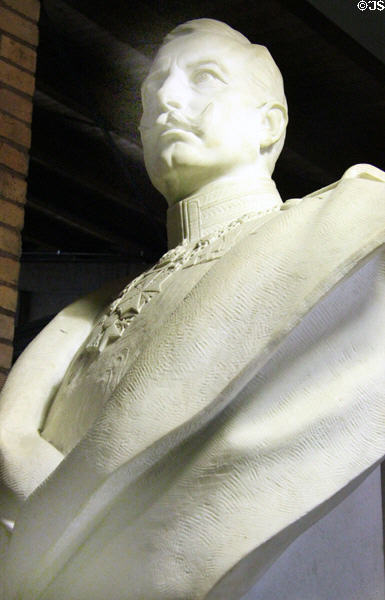 Statue of Kaiser Wilhelm II (1906) at German Museum of Technology. Berlin, Germany.