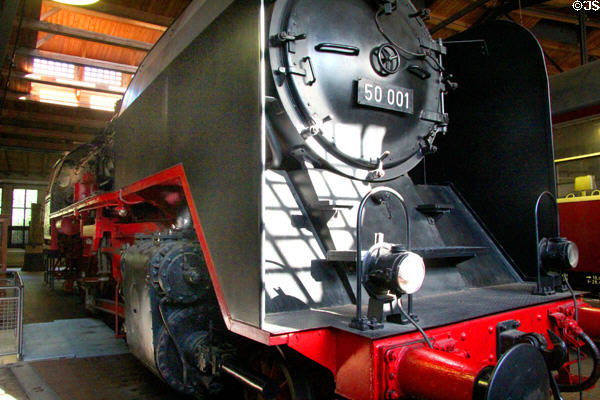 Light freight locomotive (series 50) (1939) by Henschel & Sohn of Kassel at German Museum of Technology. Berlin, Germany.