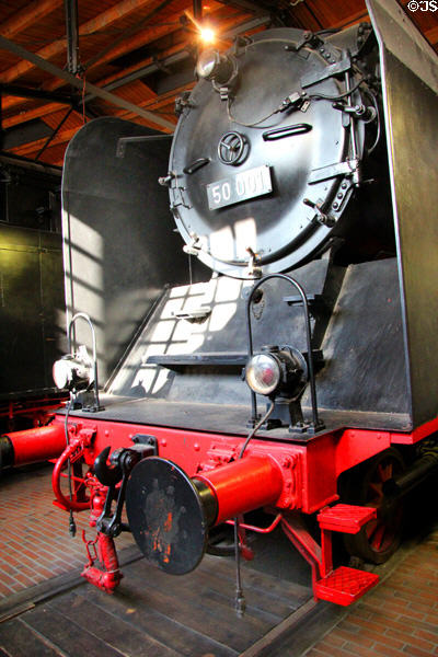 Light freight locomotive (series 50) (1939) by Henschel & Sohn of Kassel at German Museum of Technology. Berlin, Germany.