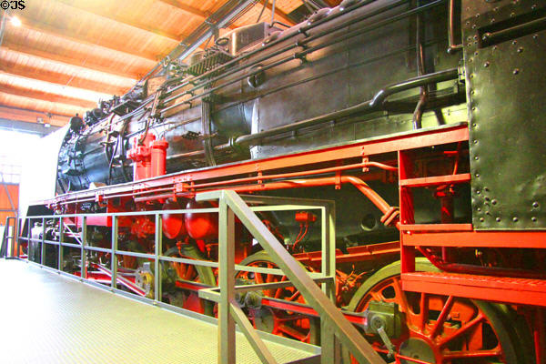 Light freight locomotive (series 50) (1939) by Henschel & Sohn of Kassel at German Museum of Technology. Berlin, Germany.