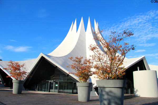 Tempodrom concert & event venue on land of former Anhalter Bahnhof rail lands. Berlin, Germany.