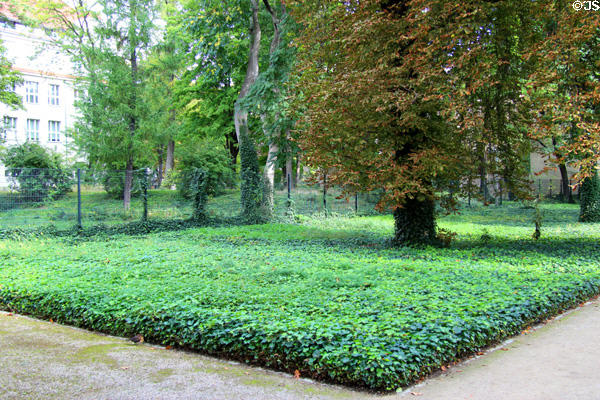 Mass graves of Jewish victims of WWII Gestapo crimes. Berlin, Germany.