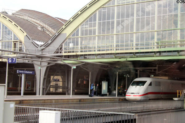 Berlin East Rail Station. Berlin, Germany.