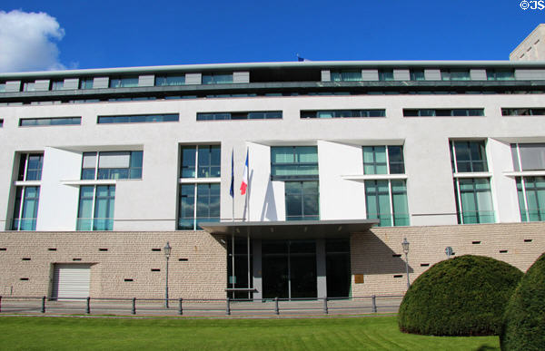 French consulate on Pariser Platz. Berlin, Germany.