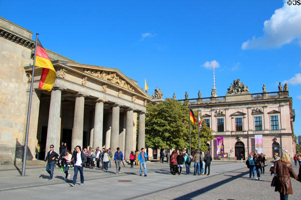 Neue Wache war memorial on Unter den Linden. Berlin, Germany.
