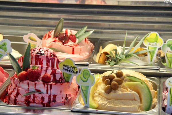 Ice cream shop. Berlin, Germany.