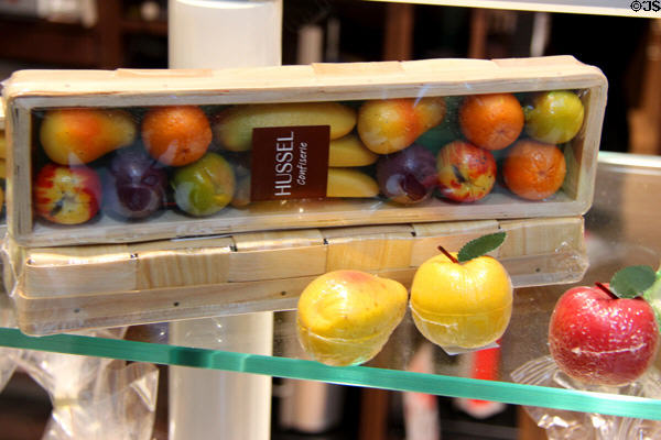 Marzipan in form of fruit. Köln, Germany.