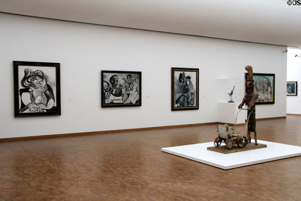 Picasso gallery at Ludwig Museum. Köln, Germany.