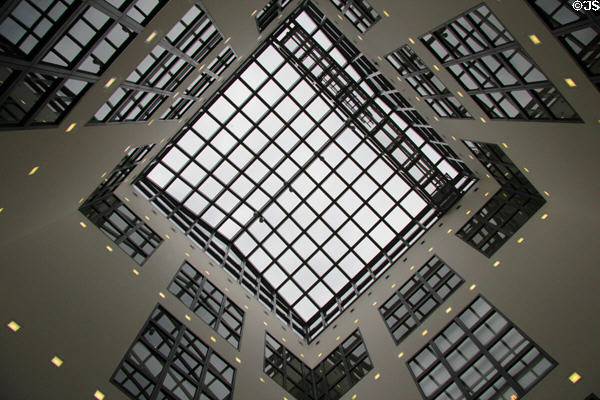 Interior Galerie der Gegenwart extension at Hamburg Fine Arts Museum. Hamburg, Germany.
