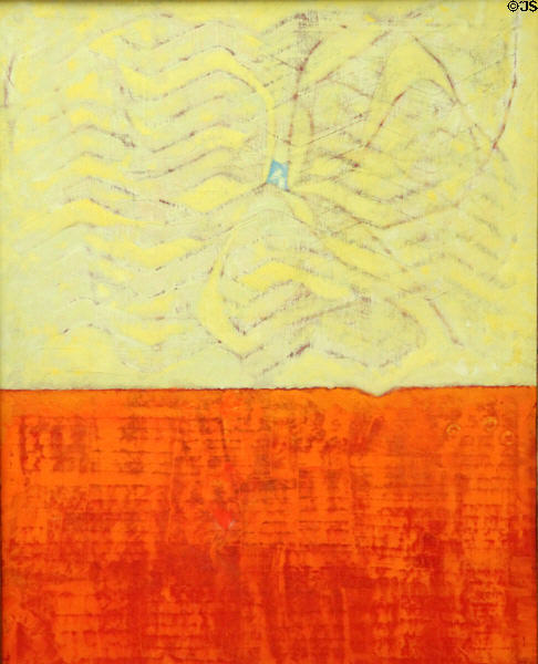 A Beautiful Morning painting (1965) by Max Ernst at Hamburg Fine Arts Museum. Hamburg, Germany.