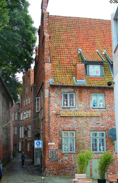 Lübeck Museum of Theatre Puppets (Kolk straße). Lübeck, Germany.