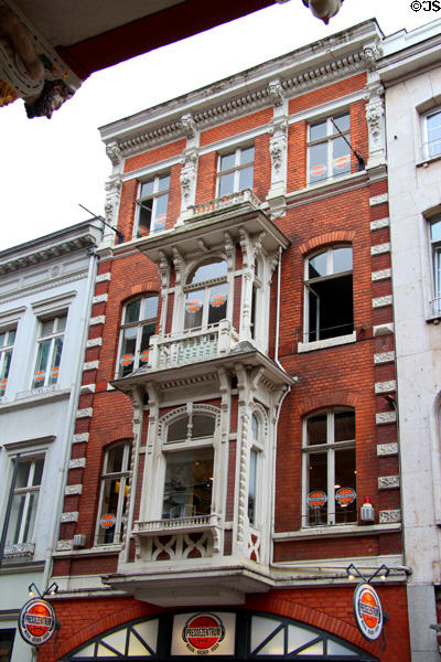 Shop building near Lübeck Rathaus. Lübeck, Germany.