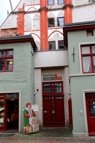 Mönchstrasse 38 Museum House. Stralsund, Germany.