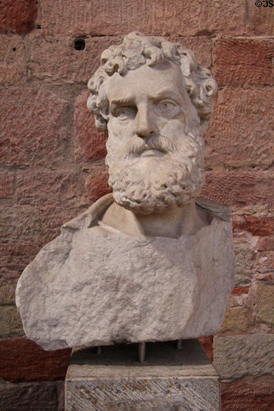 Bust of Evangelist Mark (c1880) by Prof. Gustav Kaupert. Trier, Germany.