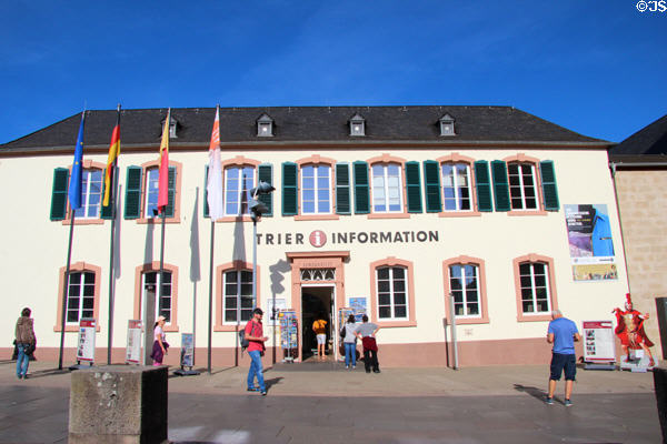 Trier Information center on Simeonstr. Trier, Germany.