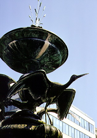 Stork fountain, Kobenhavn. Denmark.