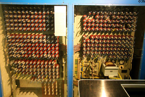 Zuse computer Z22 (1958) at Deutsches Museum. Munich, Germany.