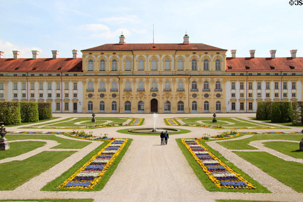 New Schleißheim Palace (1701-4) at Oberschleißheim. Munich, Germany. Style: Baroque. Architect: Enrico Zuccalli.
