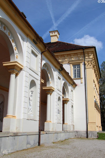 Wing of New Schleißheim Palace. Munich, Germany.