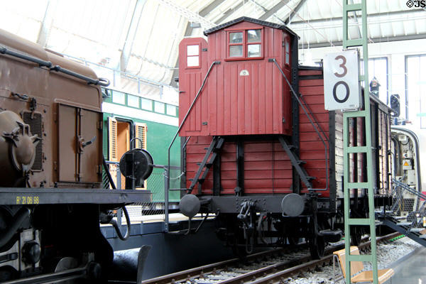 Magdeburg-type freight car at Deutsches Museum Transport Museum. Munich, Germany.