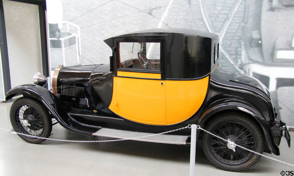 Bugatti Coupé Typ 40 (1928) from Colmar at Deutsches Museum Transport Museum. Munich, Germany.
