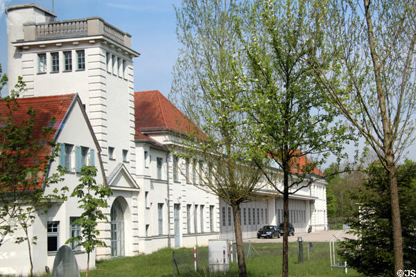 Alte Werft terminal building (1917-8) at Flugwerft Schleissheim. Munich, Germany.