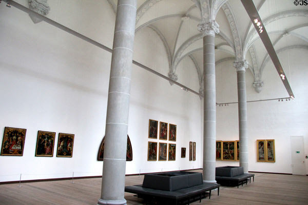 Gallery of Old German Painting in Municipal Art Gallery at Schaezler Palace. Augsburg, Germany.