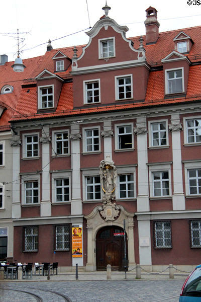 St Afra diocese building across from Augsburg Cathedral. Augsburg, Germany.