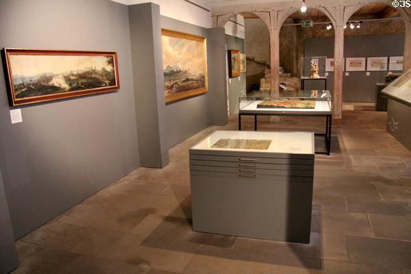 Painting gallery at Bamberg City Museum in Old Court. Bamberg, Germany.