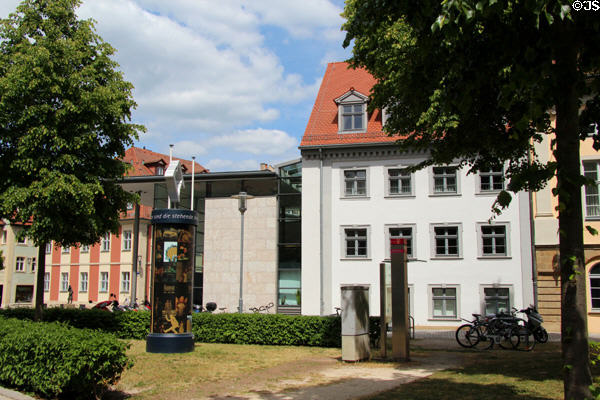 View of E.T.A.-Hoffmann-Platz. Bamberg, Germany.