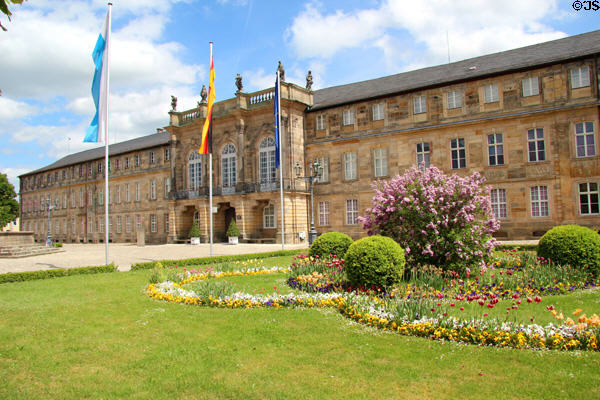 Bayreuth New Palace (1753-7) residence of Margrave of Brandenburg-Bayreuth. Bayreuth, Germany. Architect: Joseph Saint-Pierre.