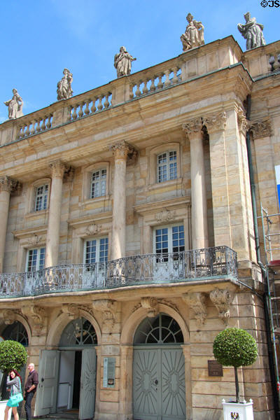 Entrance doors of Margravial Opera House (1748). Bayreuth, Germany.